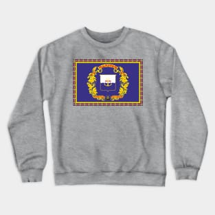 Flag of Mariupol Ukraine Crewneck Sweatshirt